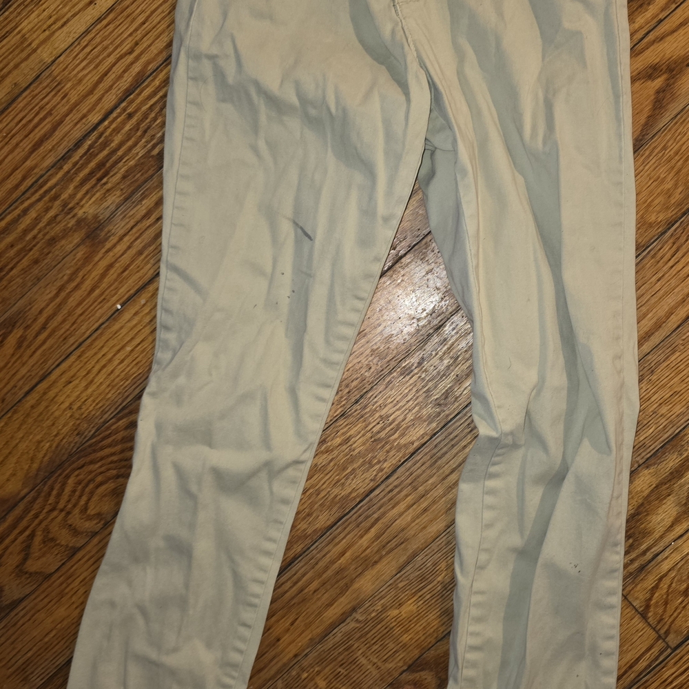 The Children's Place Light Khaki Stretch Chino Pants